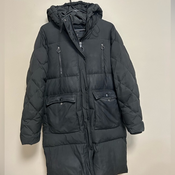 Black Vera Moda winter coat - Picture 2 of 7